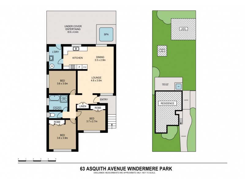 63 Asquith Avenue, Windermere Park NSW 2264 Floorplan