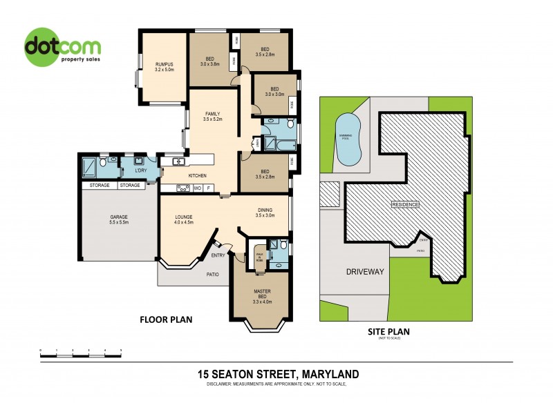 15 Seaton Street, Maryland NSW 2287 Floorplan