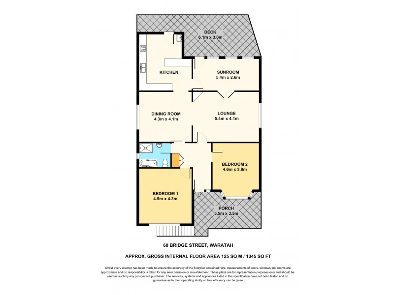 60 Bridge Street, Waratah NSW 2298 Floorplan