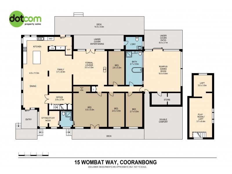 15 Wombat Way, Cooranbong NSW 2265 Floorplan