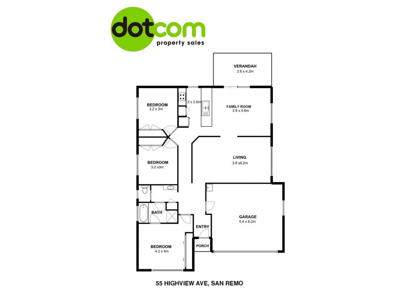 55 Highview Avenue, San Remo NSW 2262 Floorplan