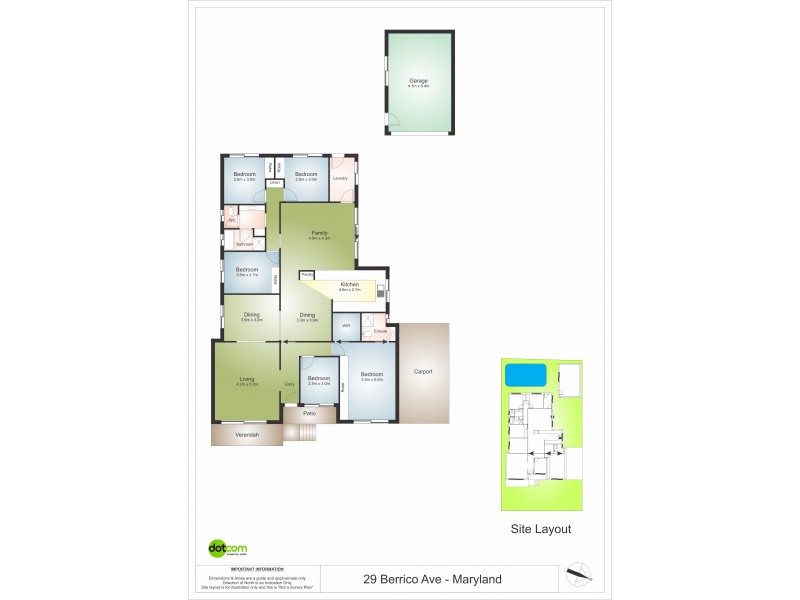 29 Berrico Avenue, Maryland NSW 2287 Floorplan