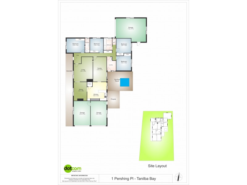 1 Pershing Place, Tanilba Bay NSW 2319 Floorplan