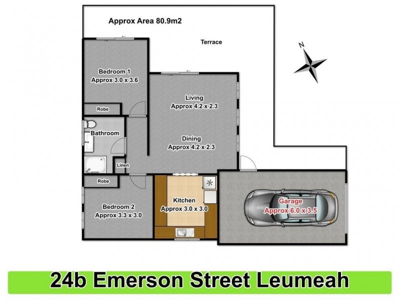 24a & 24b Emerson Street, Leumeah NSW 2560 Floorplan