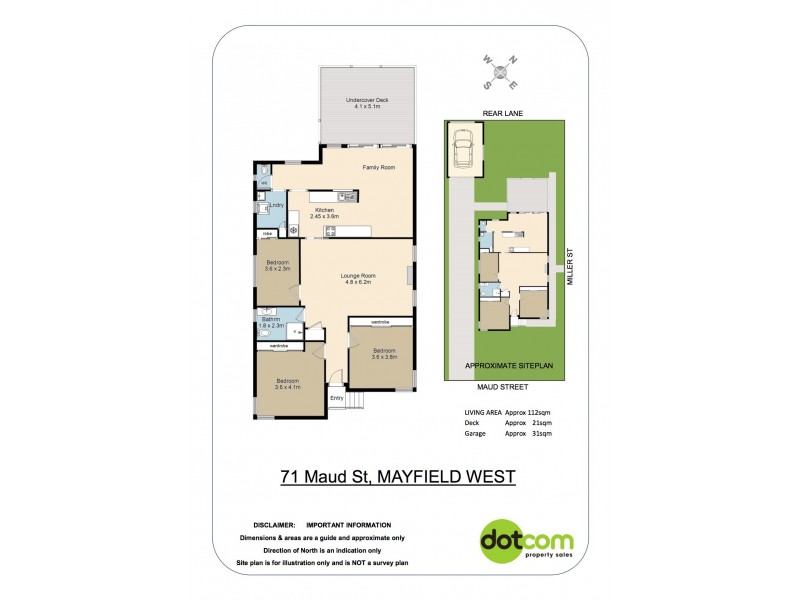 71 Maud Street, Mayfield West NSW 2304 Floorplan