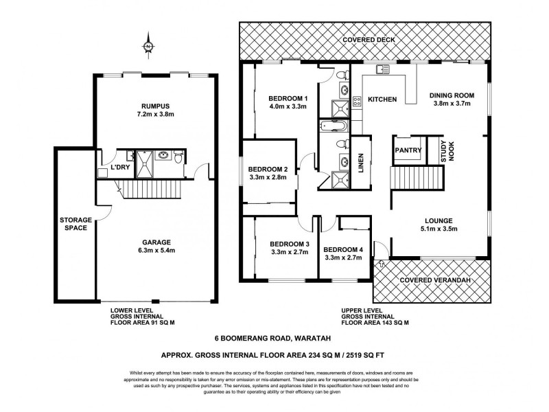 6 Boomerang Road, Waratah NSW 2298 Floorplan