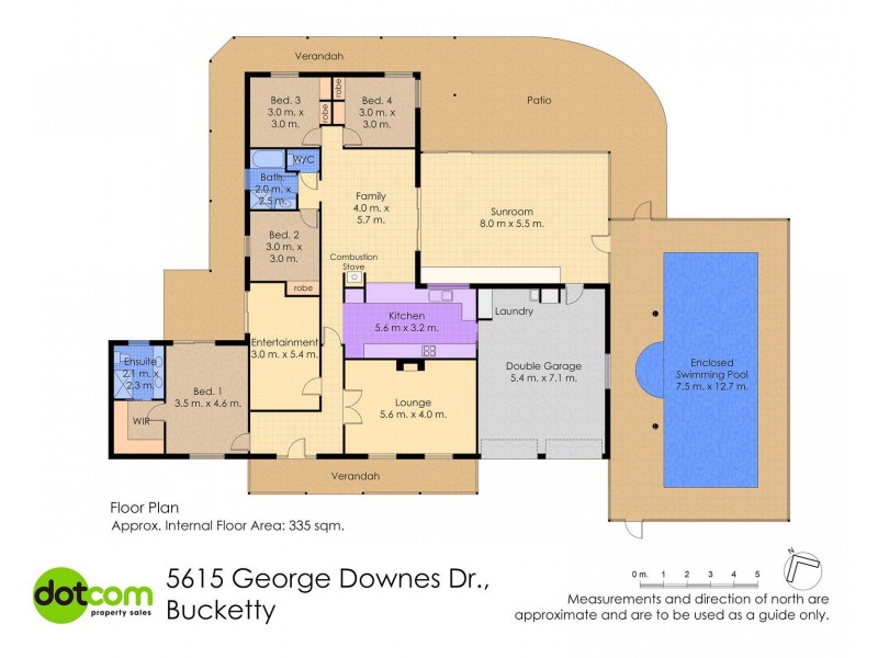5615 George Downes Drive, Bucketty NSW 2250 Floorplan