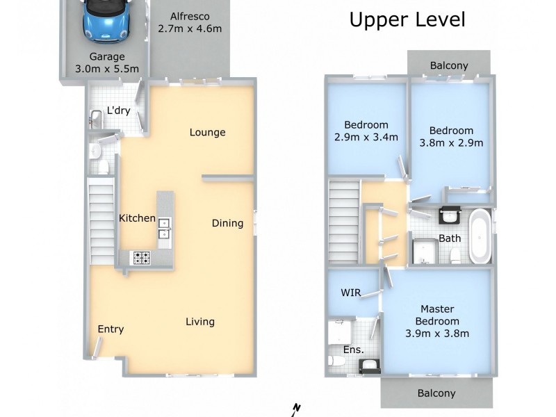 4/22 Patrick Street, Merewether NSW 2291 Floorplan