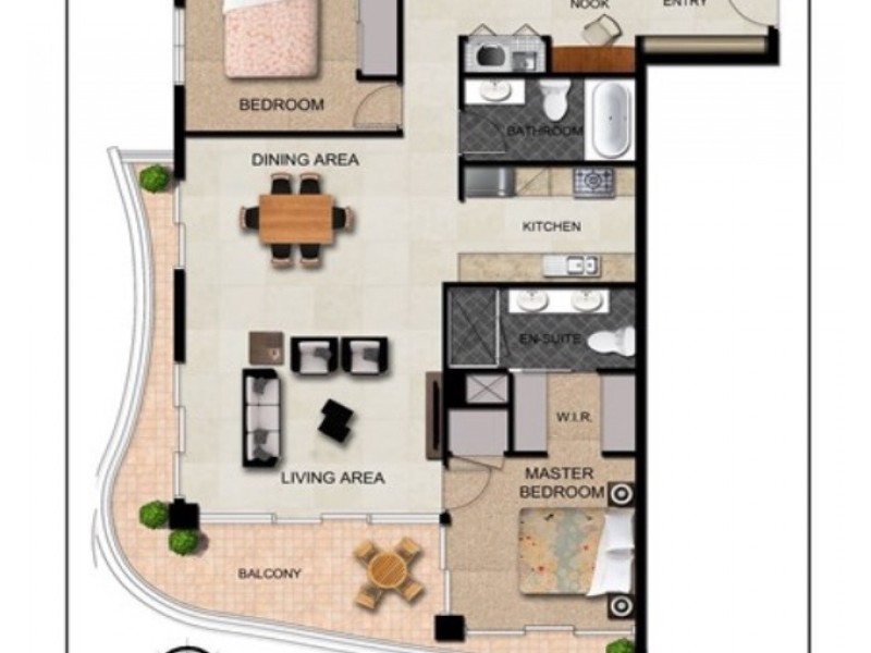 5 Harbour Side Court, Biggera Waters QLD 4216 Floorplan