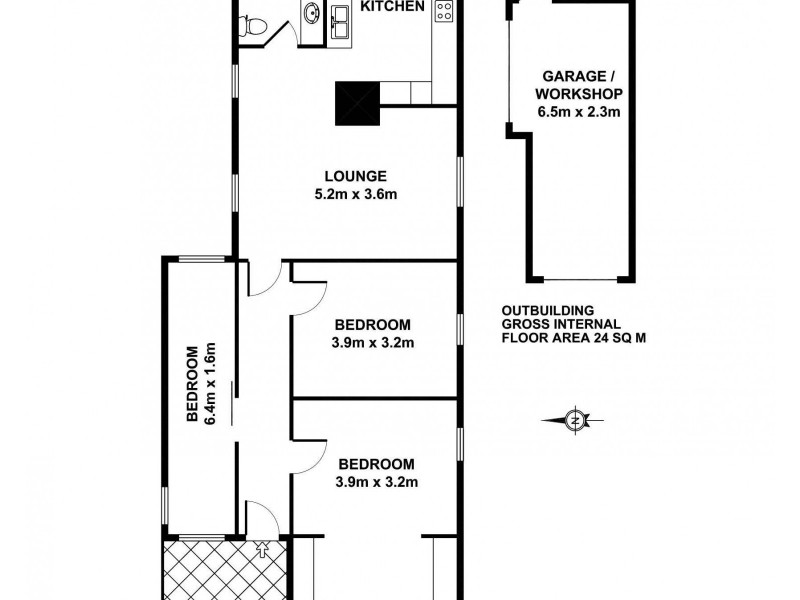 60 Roe Street, Mayfield NSW 2304 Floorplan
