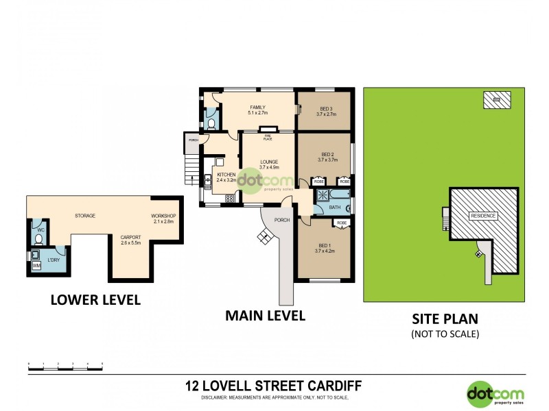 12 Lovell Street, Cardiff NSW 2285 Floorplan