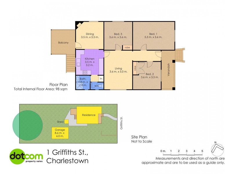 1 Griffiths Street, Charlestown NSW 2290 Floorplan