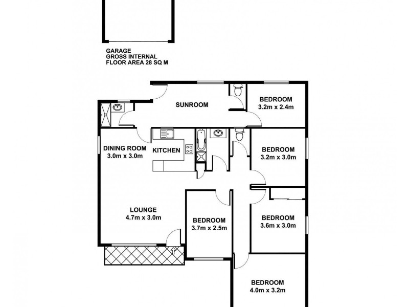 51 University Drive, Waratah West NSW 2298 Floorplan