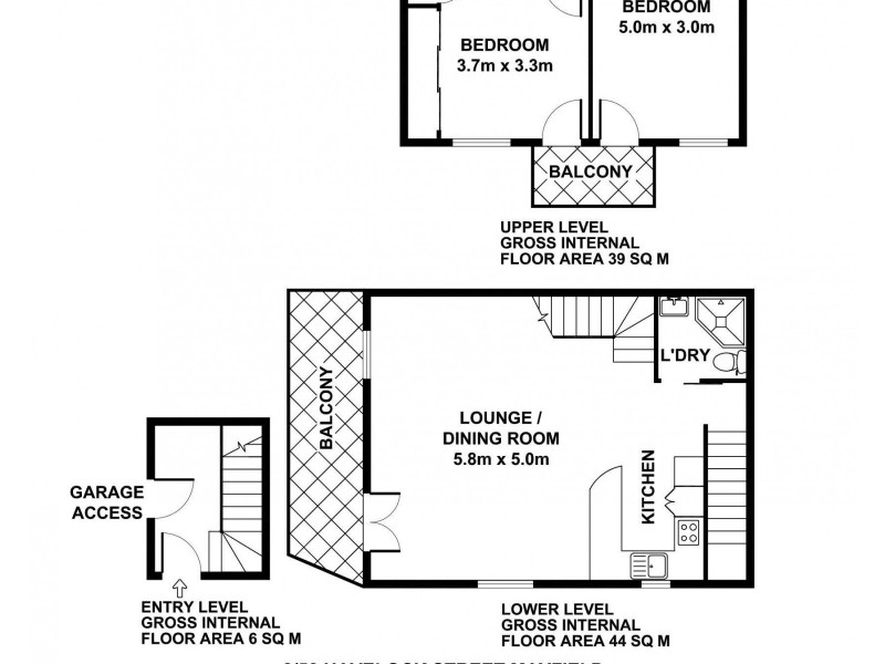 8/52 Havelock Street, Mayfield NSW 2304 Floorplan