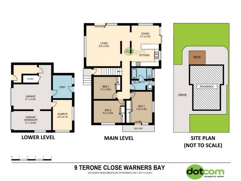 9 Terone Close, Warners Bay NSW 2282 Floorplan