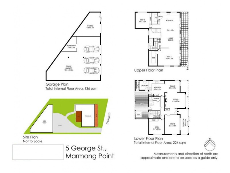 5 George Street, Marmong Point NSW 2284 Floorplan