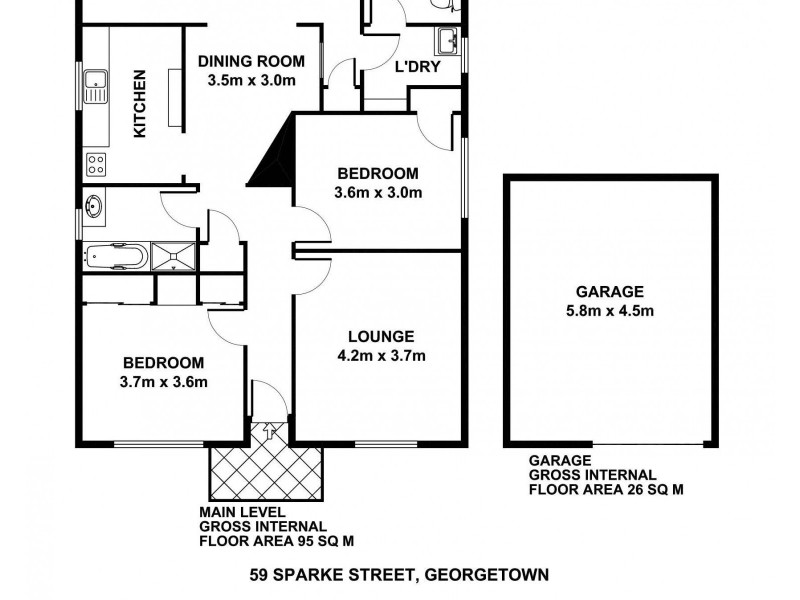 59 Sparke Street, Georgetown NSW 2298 Floorplan