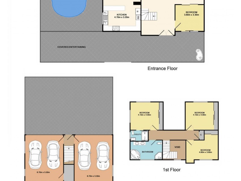 46 Maraket Avenue, Blaxland NSW 2774 Floorplan