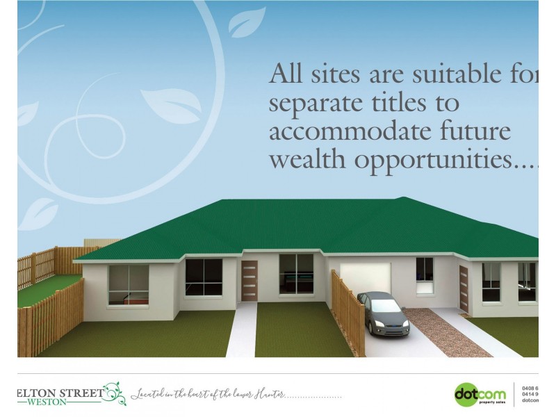 Lots/1 to 8 Embelton Street, Weston NSW 2326
