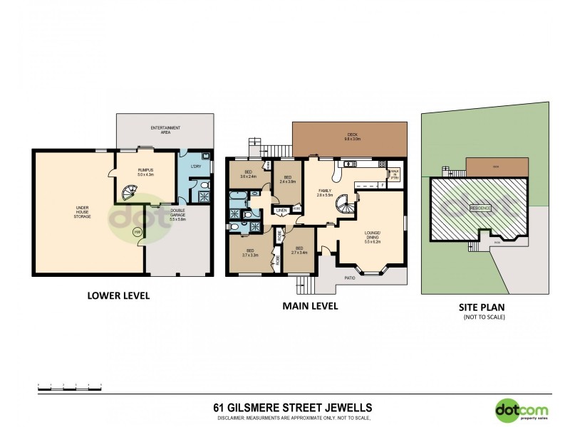 61 Gilsmere Street, Jewells NSW 2280 Floorplan
