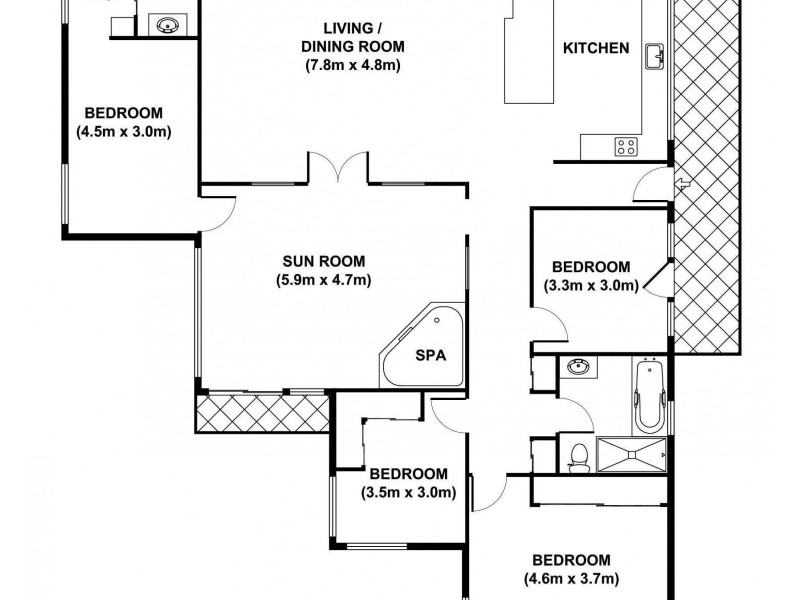 9 Travers Avenue, Mayfield NSW 2304 Floorplan
