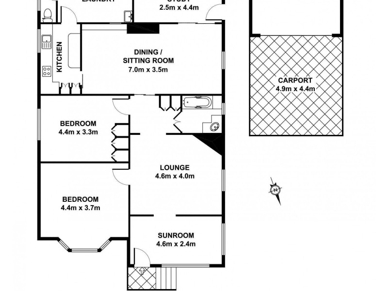93 Cameron Street, Wallsend NSW 2287 Floorplan