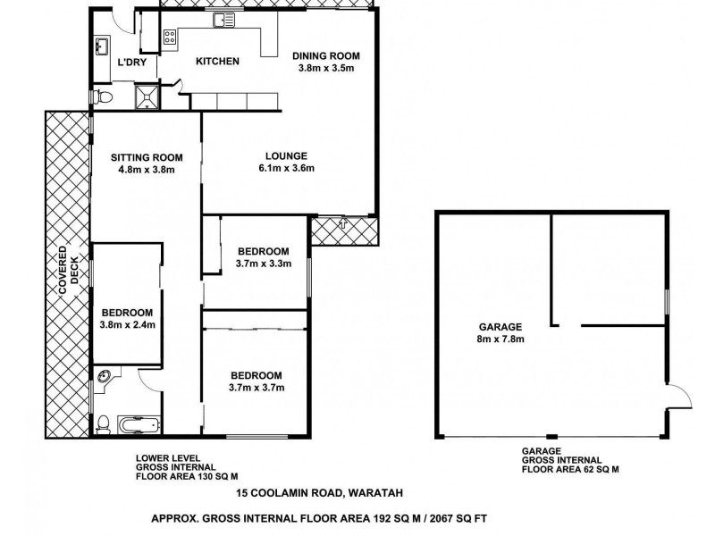 15 Coolamin Road, Waratah NSW 2298 Floorplan