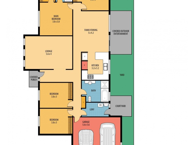 46 Primrose Drive, Hamlyn Terrace NSW 2259 Floorplan