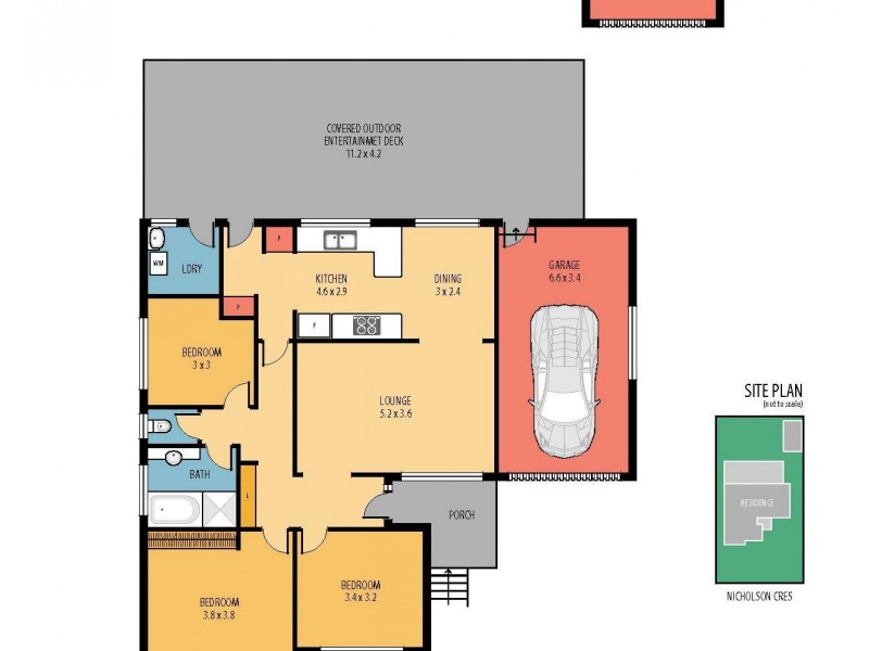 11 Nicholson Crescent, Toukley NSW 2263 Floorplan