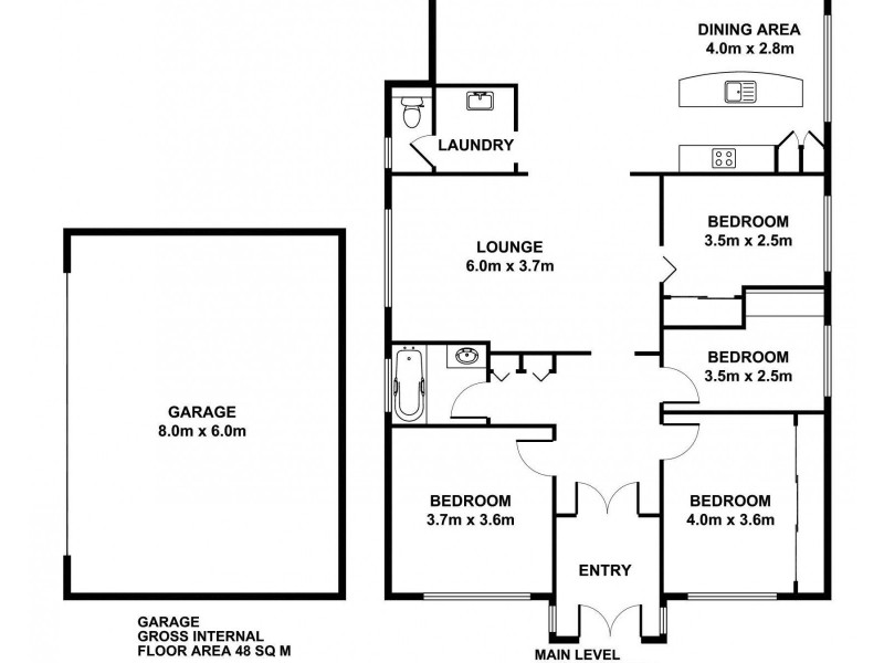 67 Moate Street, Georgetown NSW 2298 Floorplan