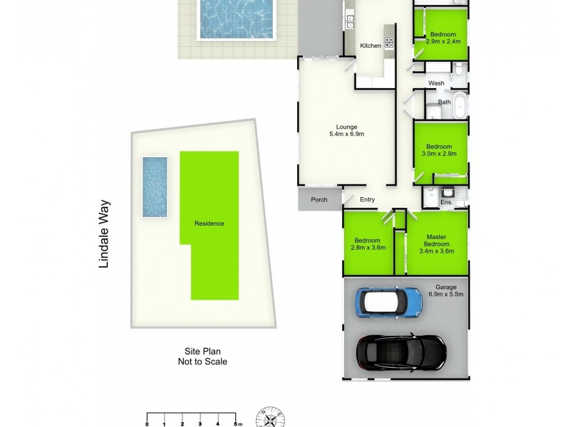 10 Lindale Way, Lakelands NSW 2282 Floorplan