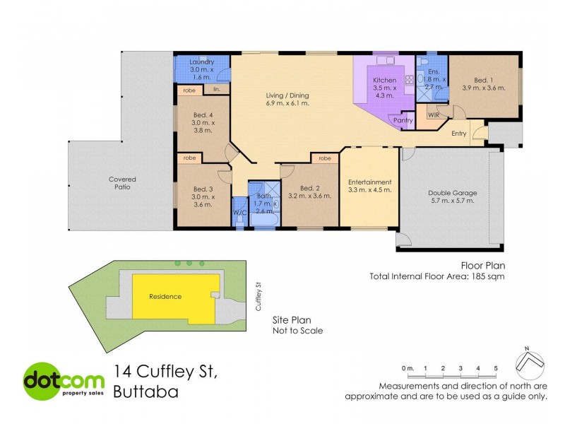 14 Cuffley Street, Buttaba NSW 2283 Floorplan