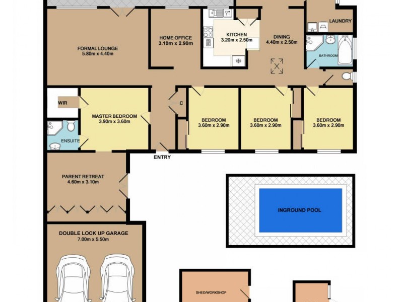 7 Summer Road, Faulconbridge NSW 2776 Floorplan