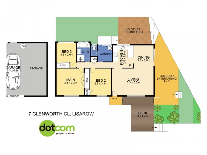 7 Glenworth Close, Lisarow NSW 2250 Floorplan