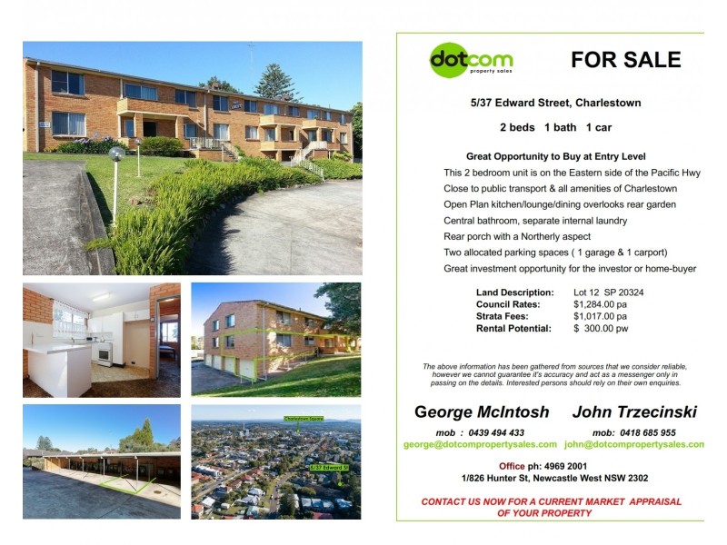 5/37 Edward Street, Charlestown NSW 2290