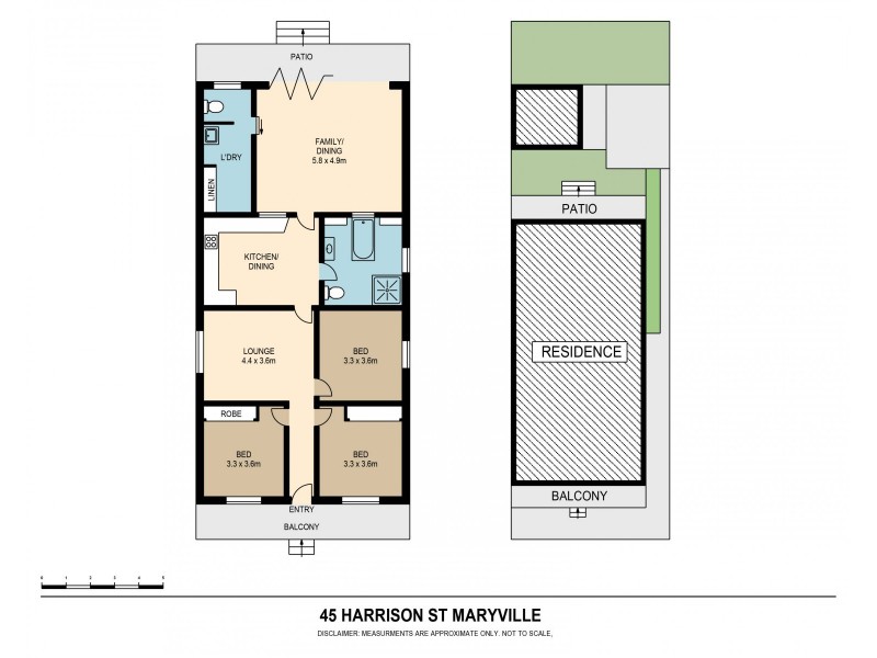 45 Harrison Street, Maryville NSW 2293 Floorplan