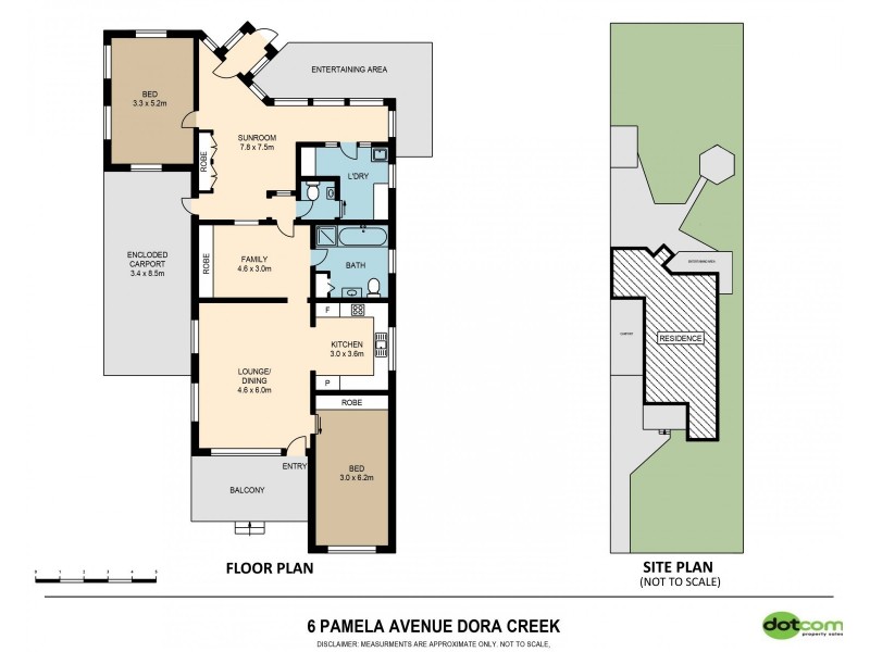 6 Pamela Avenue, Dora Creek NSW 2264 Floorplan