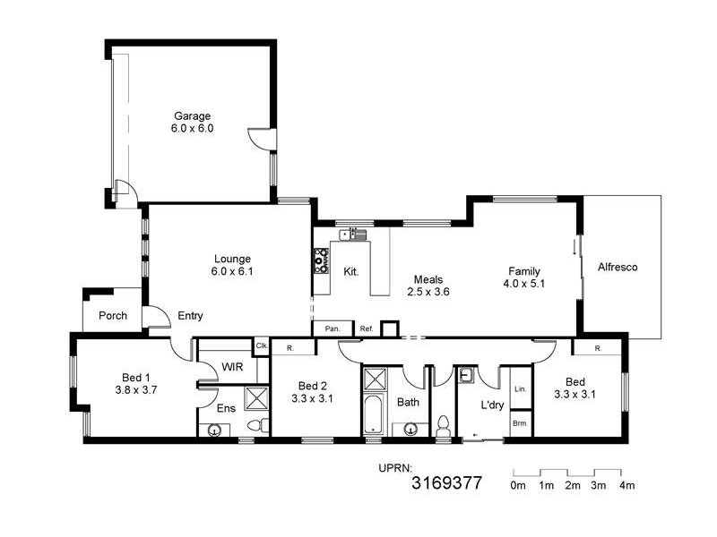 Sale VIC 3850 Floorplan
