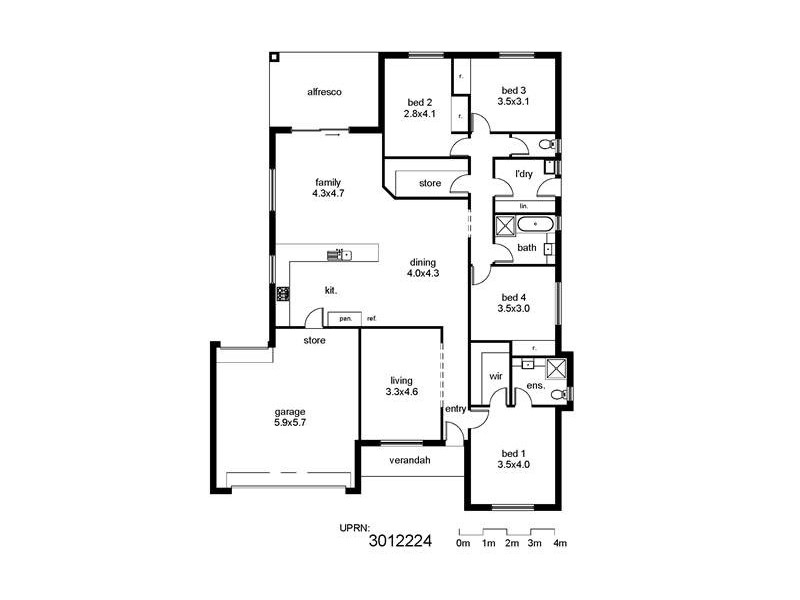 Ellenbrook WA 6069 Floorplan
