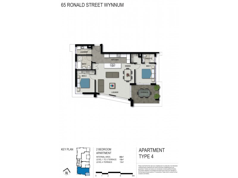 2/65 Ronald Street, Wynnum QLD 4178 Floorplan