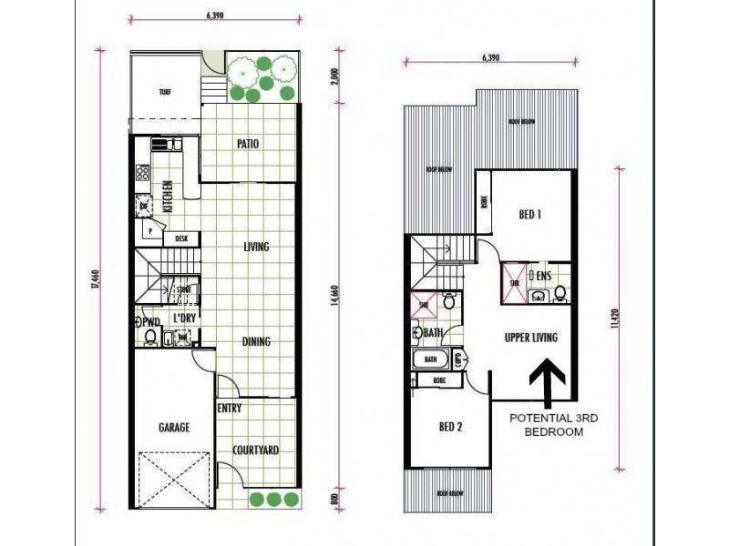 32/1 Hibberta Street, Mountain Creek QLD 4557 Floorplan