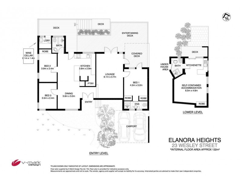 23 Wesley Street, Elanora Heights NSW 2101 Floorplan