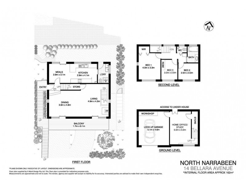 14 Bellara Avenue, North Narrabeen NSW 2101 Floorplan