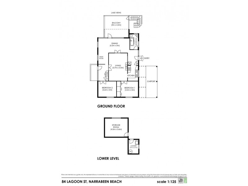 84 Lagoon Street, Narrabeen NSW 2101 Floorplan