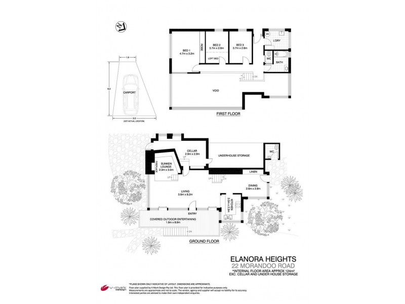 22 Morandoo Road, Elanora Heights NSW 2101 Floorplan