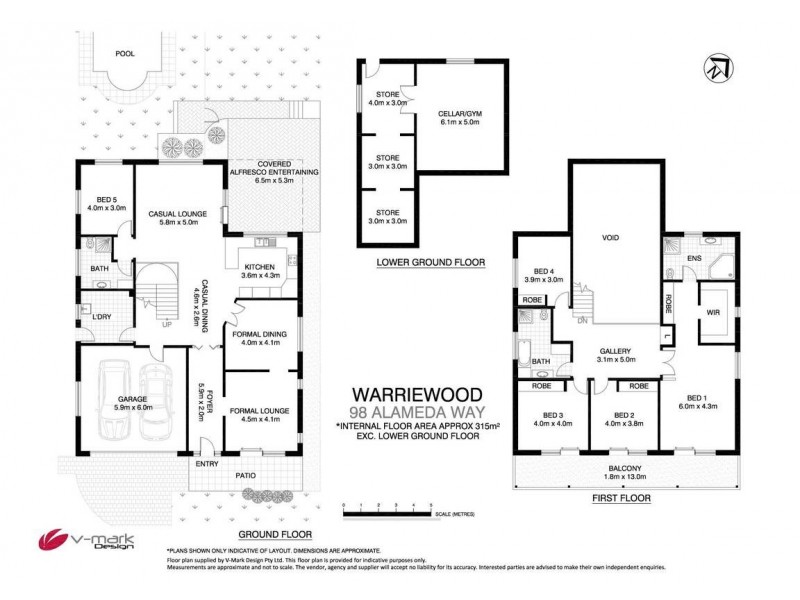 98 Alameda Way, Warriewood NSW 2102 Floorplan