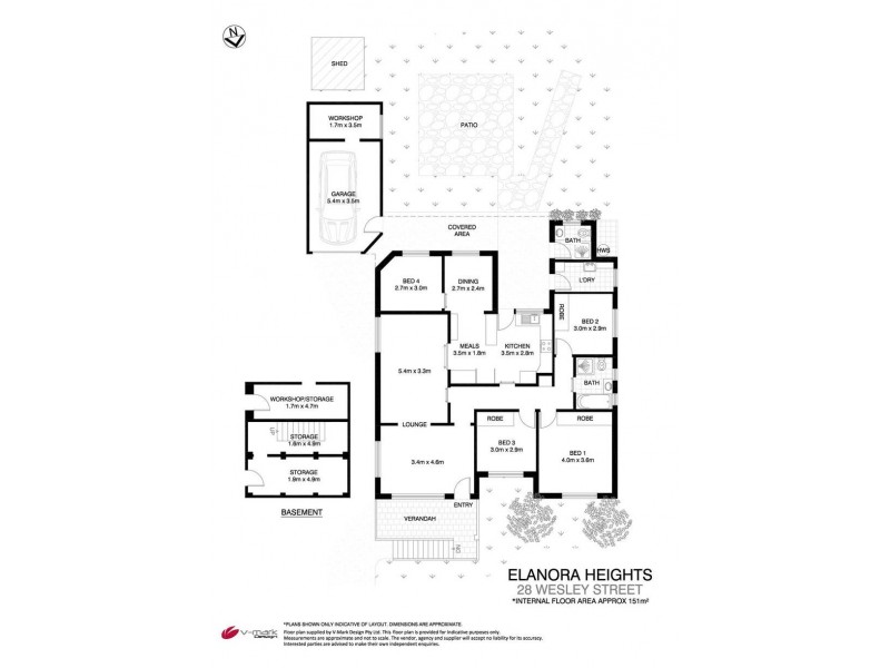 28 Wesley Street, Elanora Heights NSW 2101 Floorplan