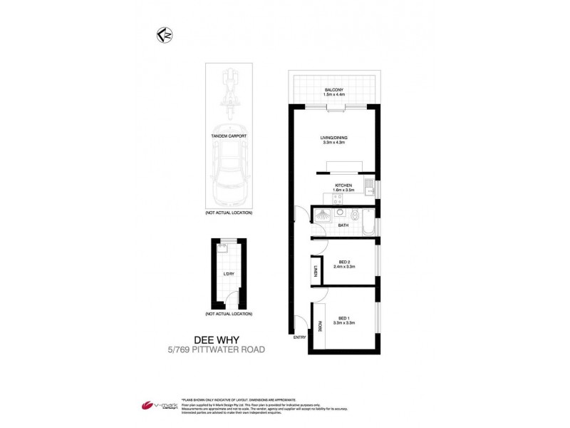 5/769 Pittwater Road, Dee Why NSW 2099 Floorplan