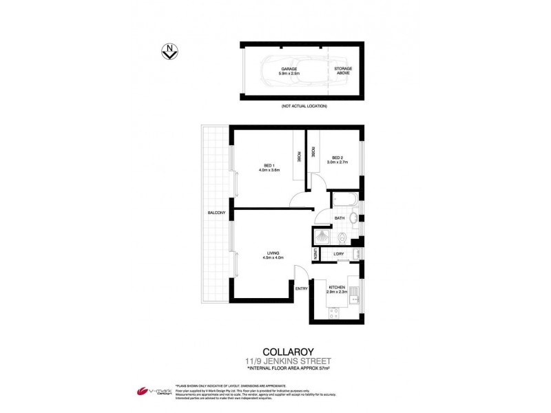 11/9 Jenkins Street, Collaroy NSW 2097 Floorplan