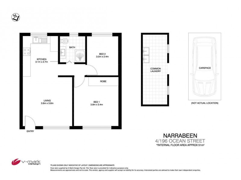 4/196 Ocean Street, Narrabeen NSW 2101 Floorplan